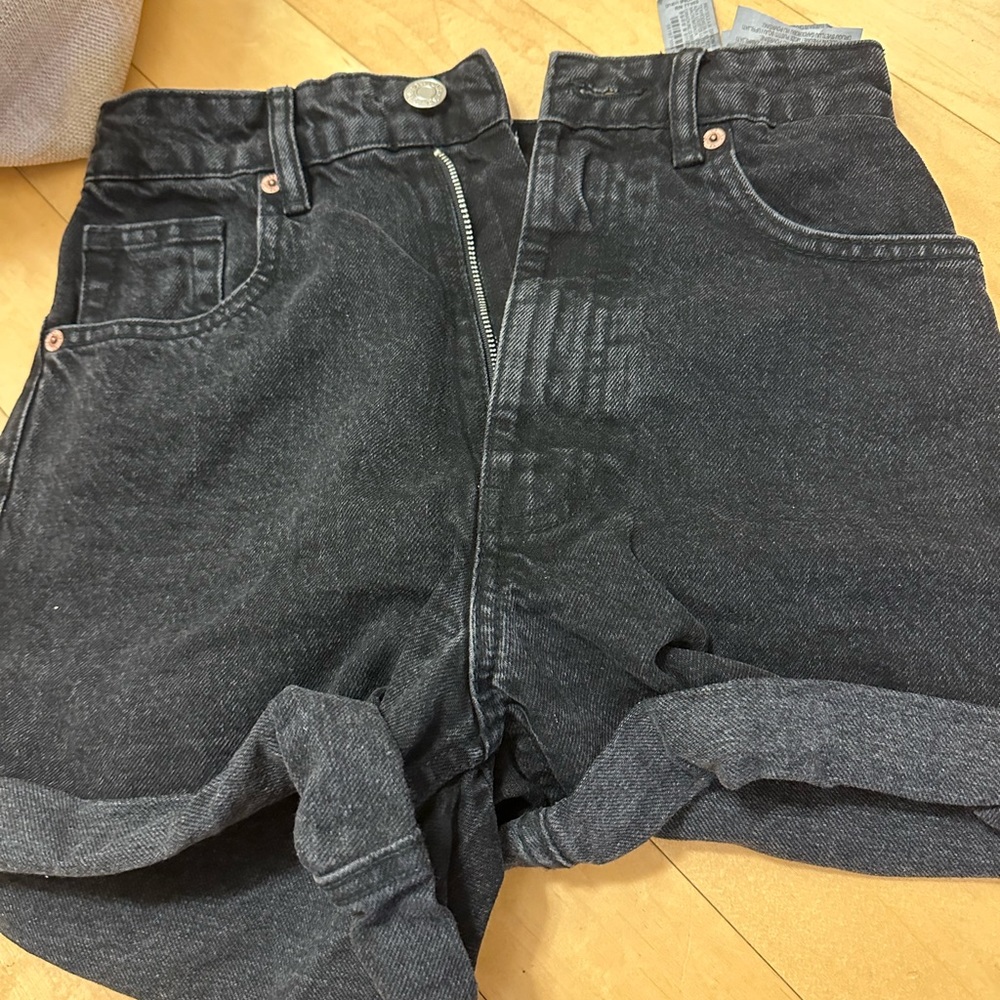 Zara black shorts